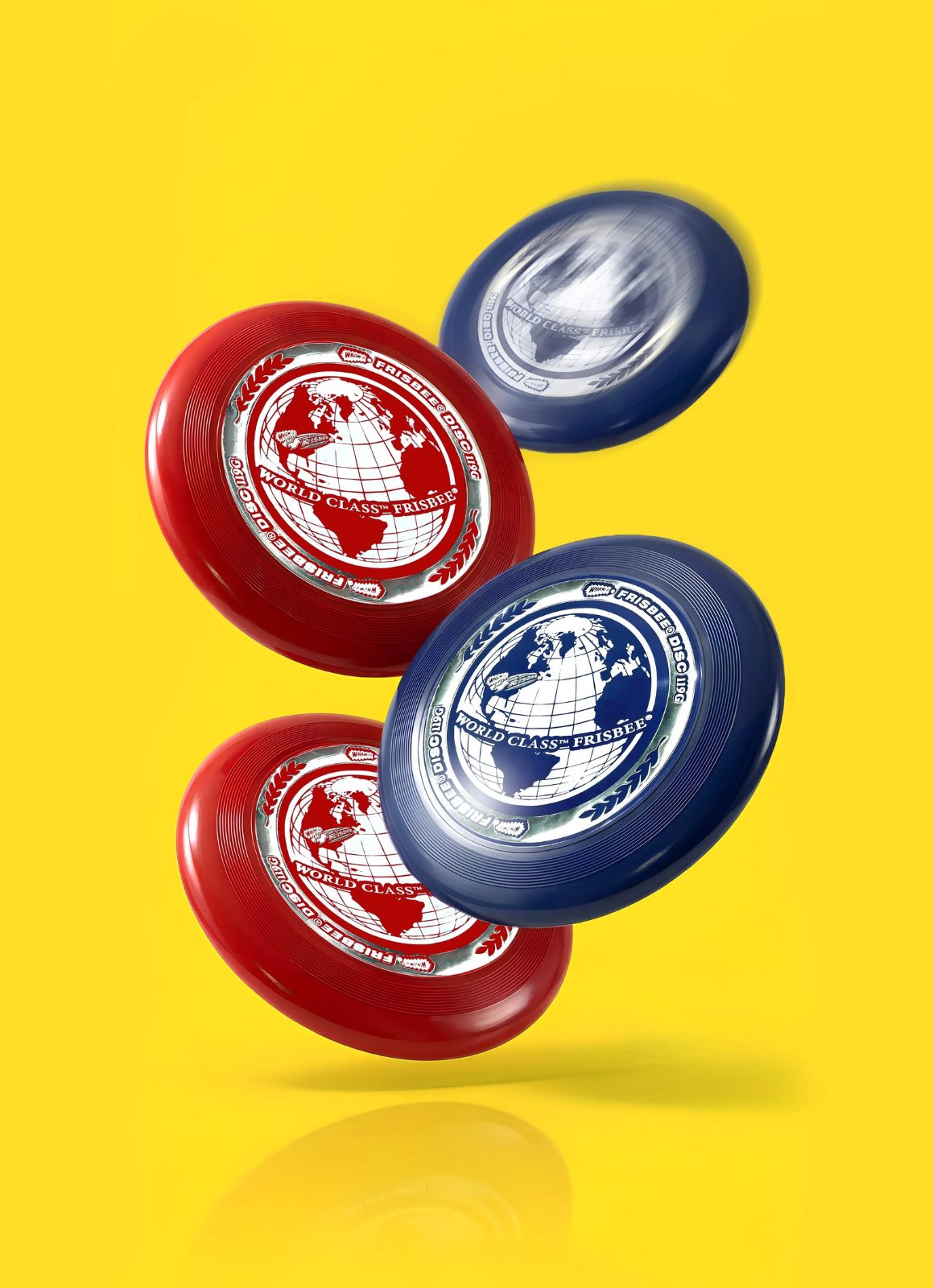 Frisbee flying discs