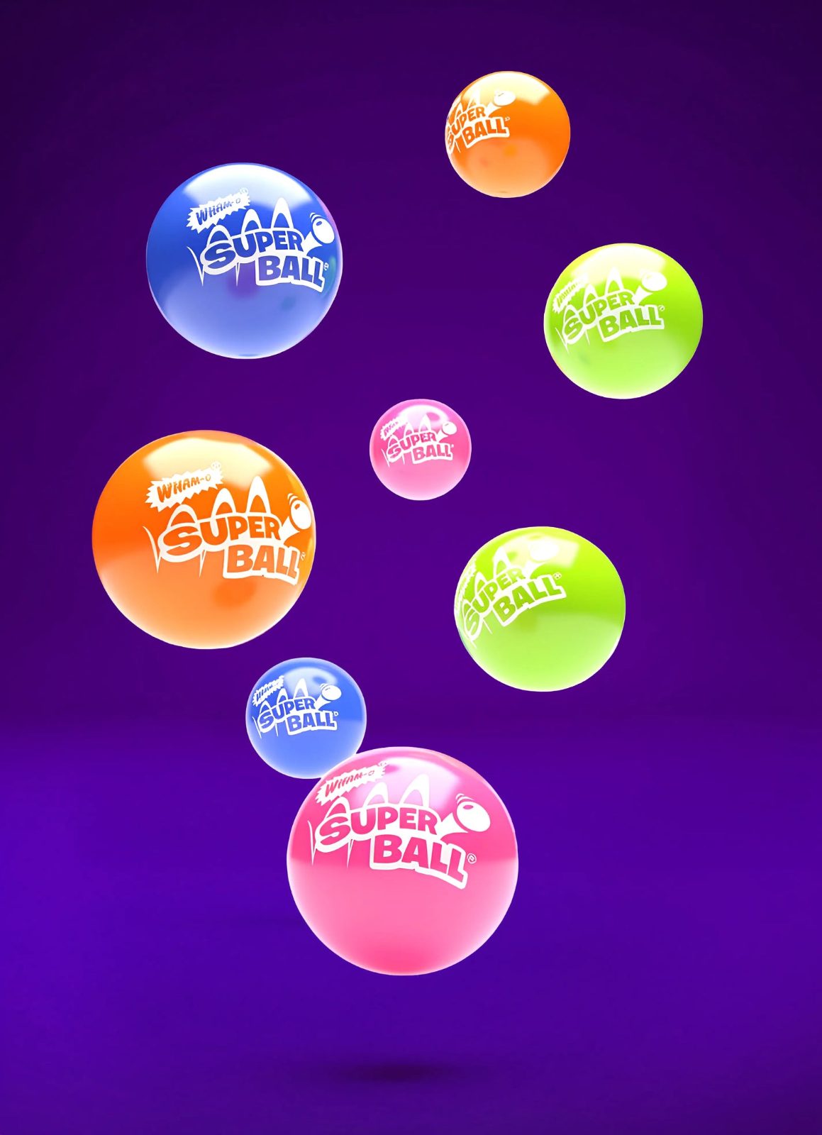 Super Ball high-bounce balls